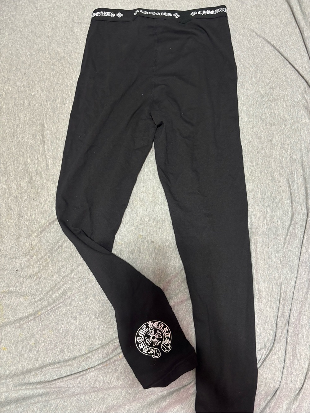 Chrome heart leggings